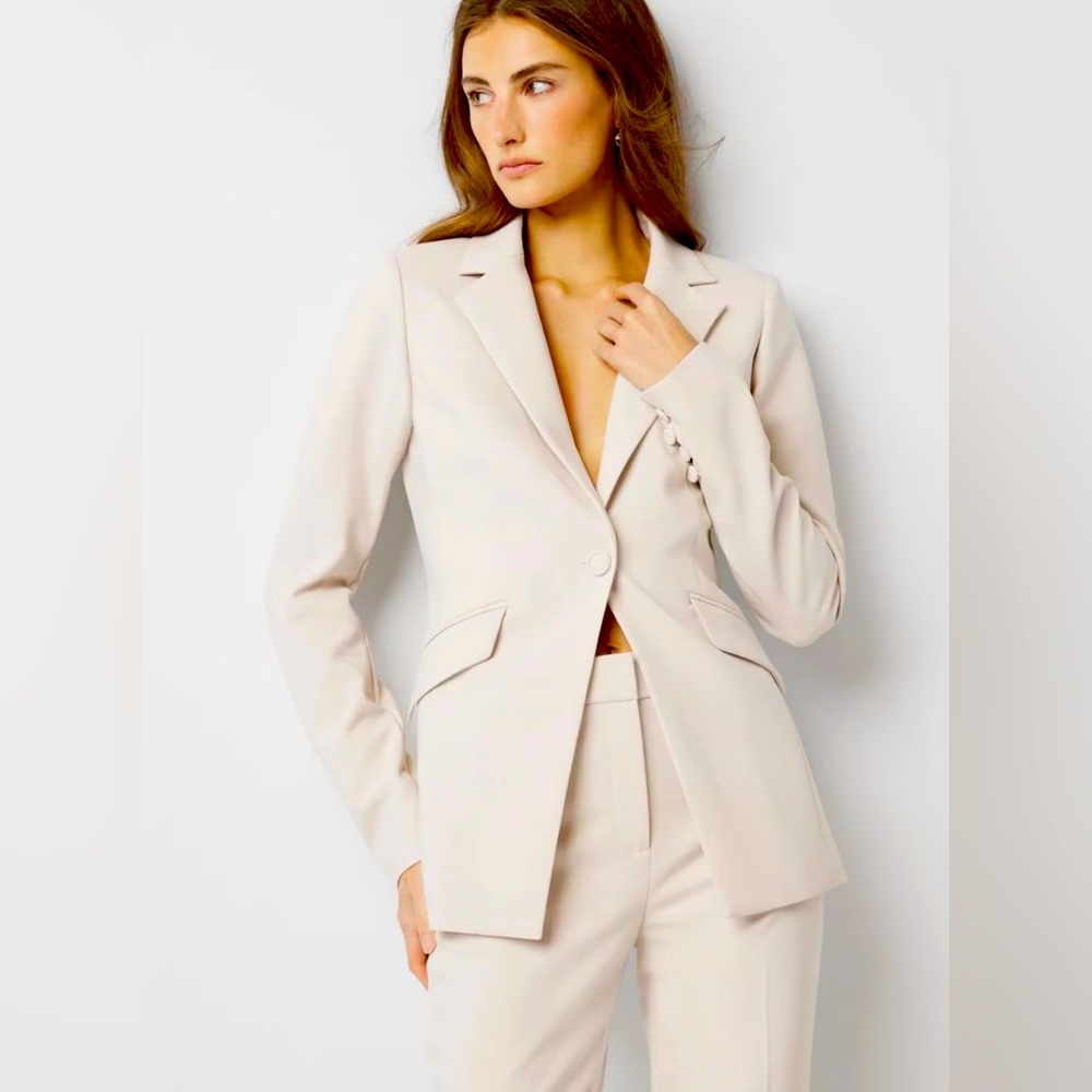 NWT WHBM 1 Button Blazer